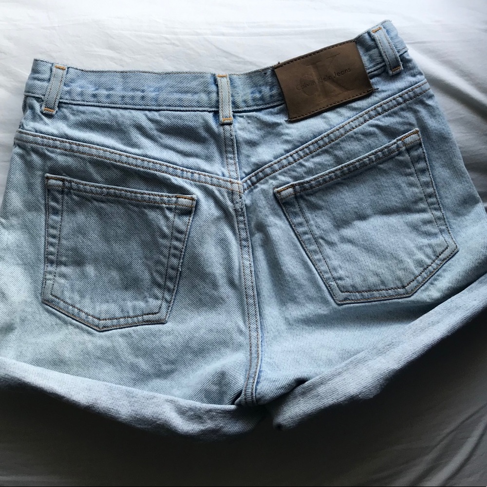 vintage high waisted calvin klein shorts - Picture 2 of 7